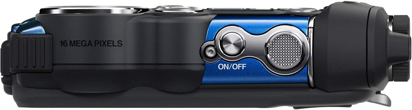 Fujifilm FinePix XP200 Blue Waterproof Digital Camera