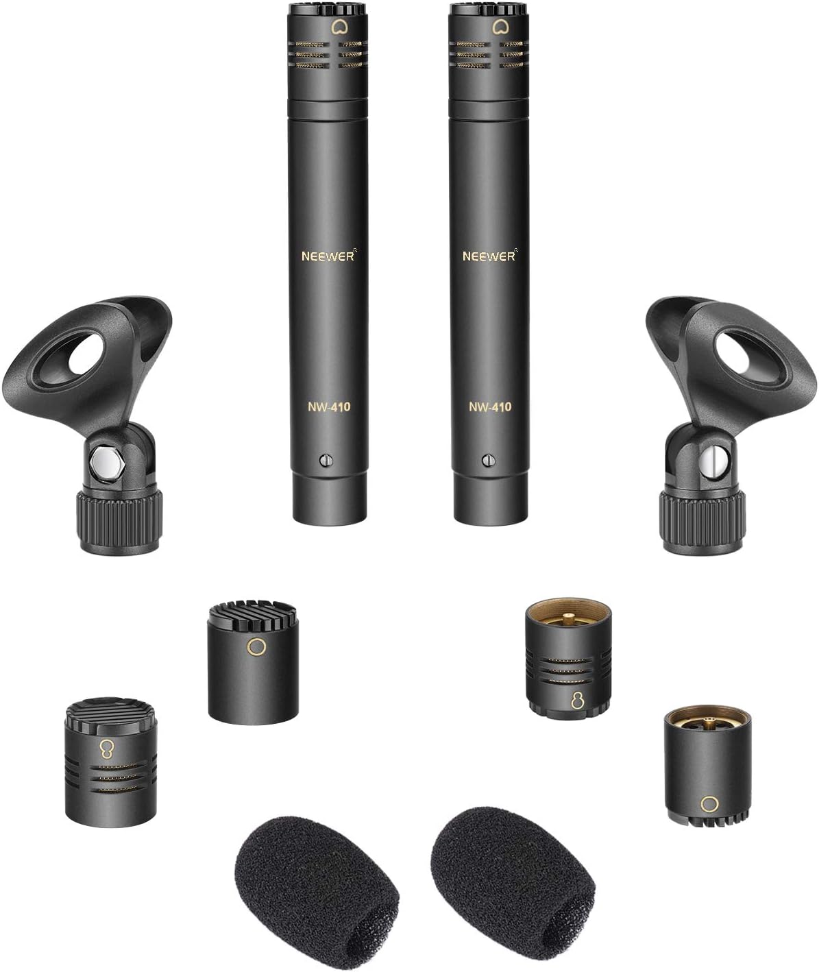 Neewer 40090158 Pencil Condenser Mic Kit Omni Cardioid