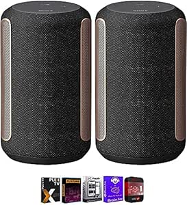 Sony E2SNSRSRA3000B 360 Reality Audio Bluetooth Speaker 2-Pack