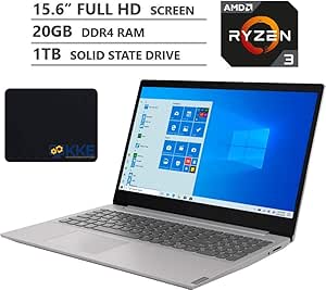 Lenovo Ideapad S145 15.6" Ryzen 3 Laptop (Renewed)
