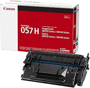 Canon CRG-057H High-Yield Black Toner Cartridge 2-Pack