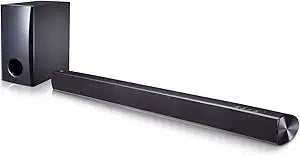 LG SH2 2.1 Channel 100W Sound Bar with Subwoofer — main product image