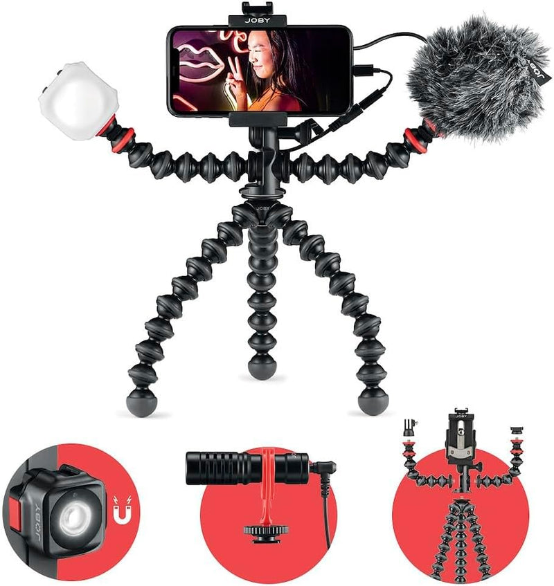 Joby JB01645-BWW GorillaPod Mobile Vlogging Kit — main product image