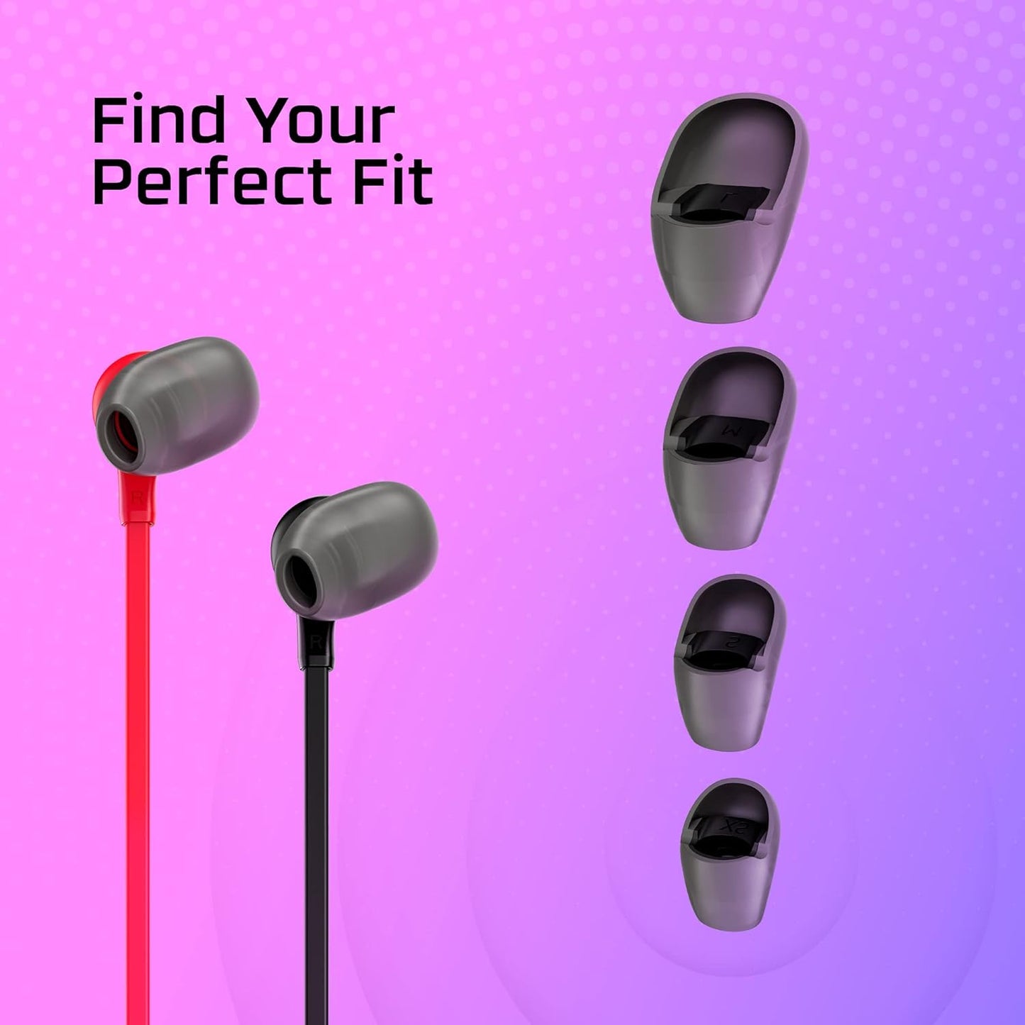HyperX 705L8AA Cloud Earbuds II, Gaming and Mobile, Red