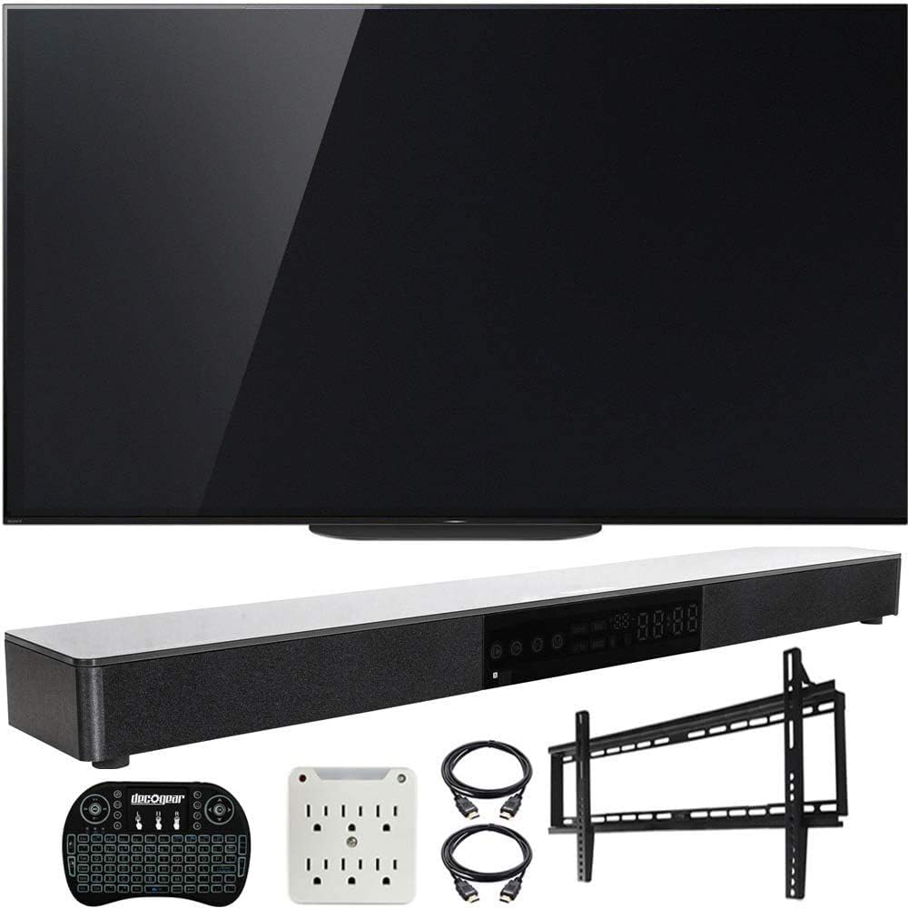 Sony E30SNXBR55A9G 55" OLED 4K HDR Smart TV Soundbar Bundle