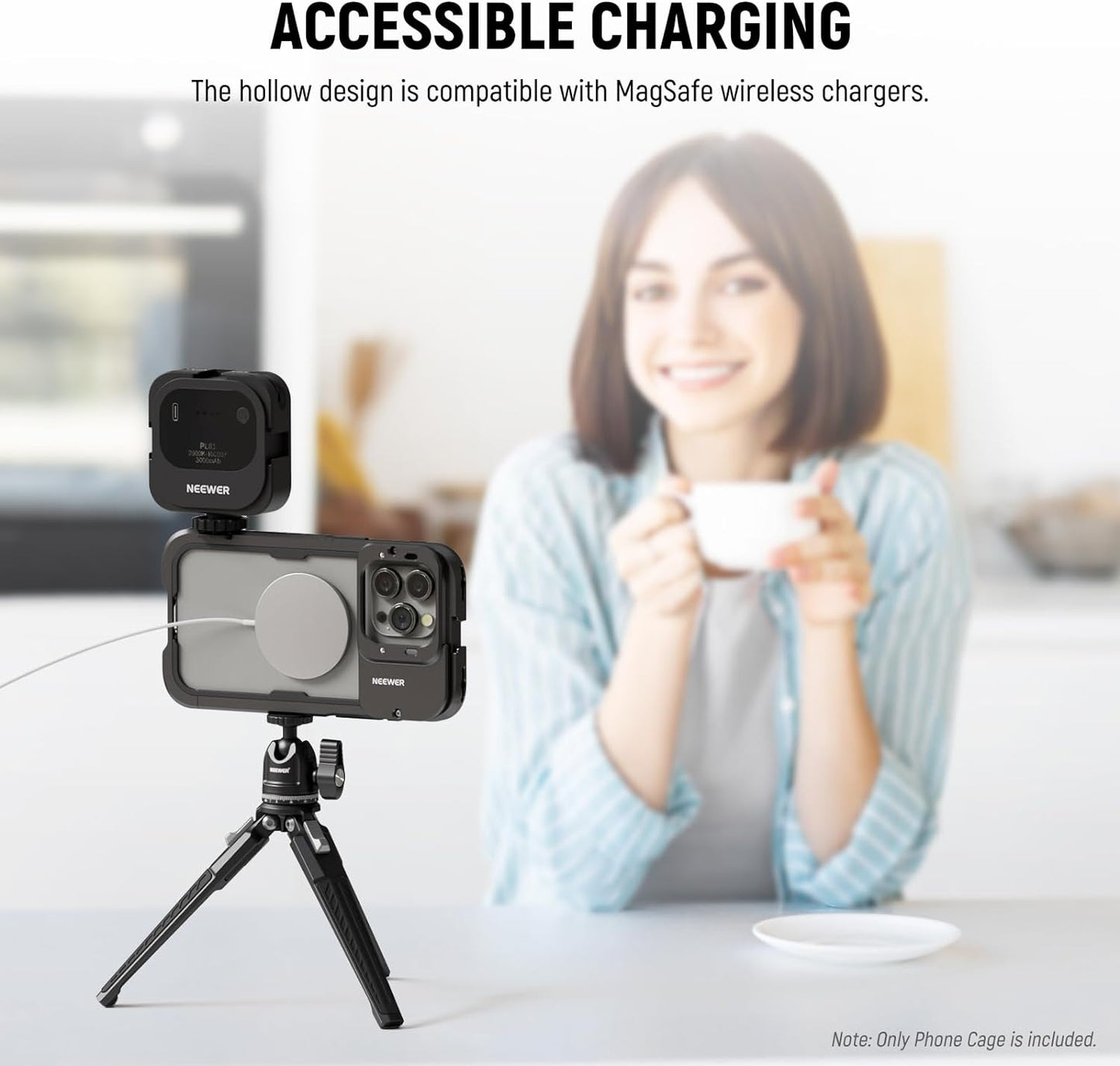Neewer 10103135 iPhone 15 Pro Max Video Cage Rig