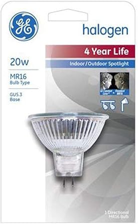 GE 21455 Halogen 12V 20W Indoor Floodlight