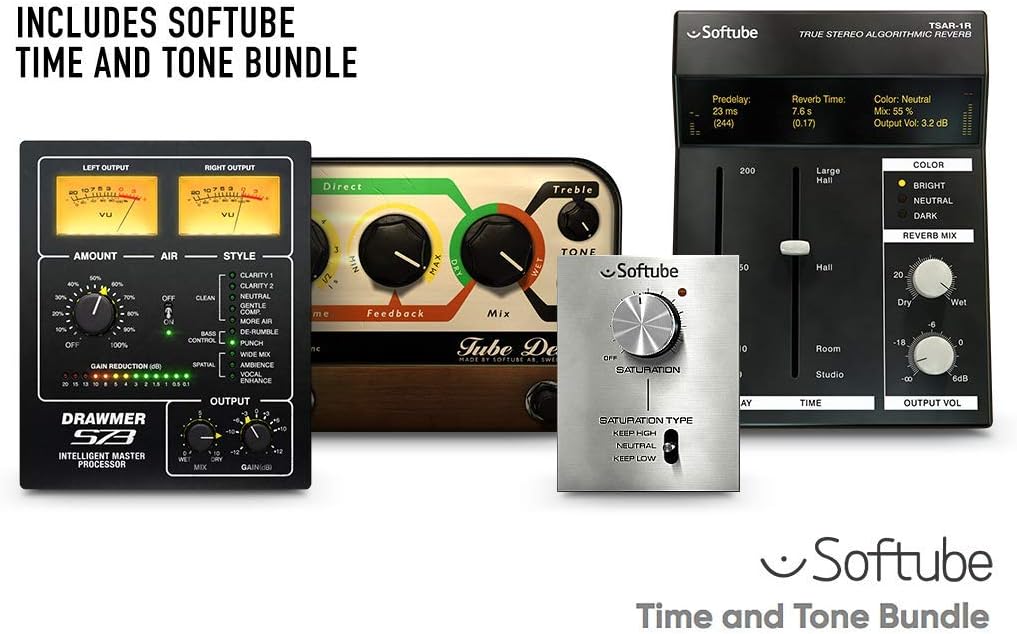 Focusrite Scarlett 2i2 Studio Bundle Audio Interface CR4-X Monitors