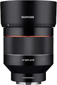 Samyang SYIO85AF-E 85mm F1.4 AF Sony E-Mount Lens — main product image