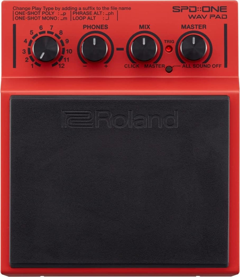 Roland SPD-ONE WAV PAD Digital Percussion Pad - Black — main product image