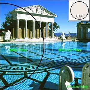 Tiffen 81A 4x5.65" Color Conversion Filter Warm