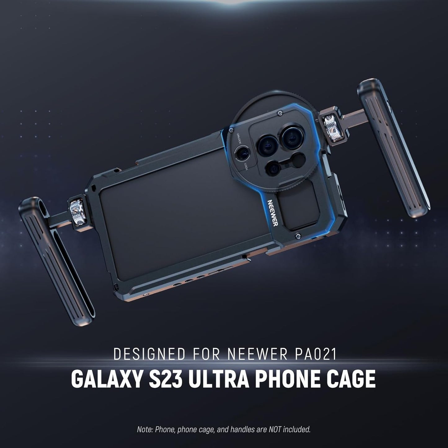 Neewer 10103340 S23 Ultra Phone Cage Lens Backplane