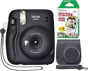 Fujifilm Instax Mini 11 Instant Camera + Film & Case Bundle