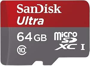 SanDisk SDSDQUAN-064G-G4A Ultra 64GB Micro SDXC Card — main product image
