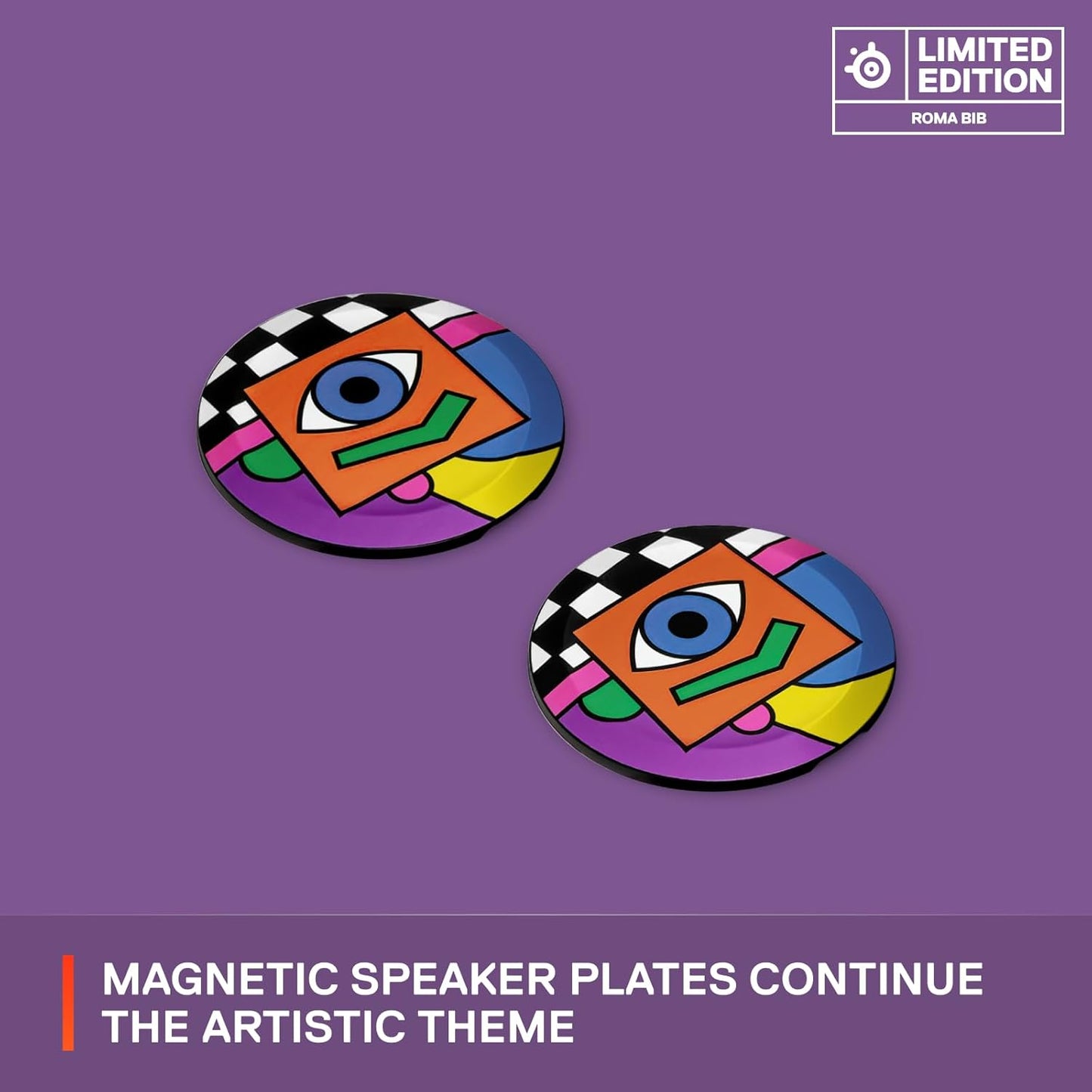 SteelSeries 60477 Arctis Nova Booster Pack Roma Bib Edition