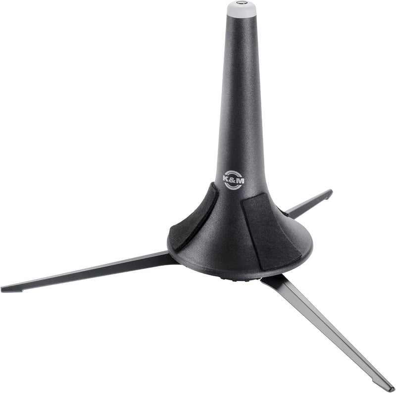 K&M 15210-023-55 Compact Trumpet In-Bell Stand Black — main product image