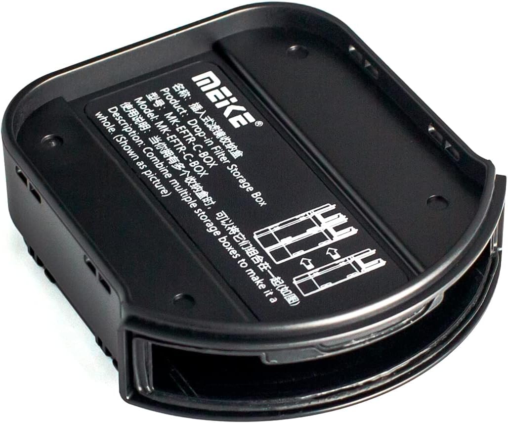 Meike MK-EFTR-C-BOX Filter Storage - 4 Drop-in Filters