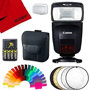 Canon E3CN470EXAI Speedlite 470EX-AI Flash Bundle