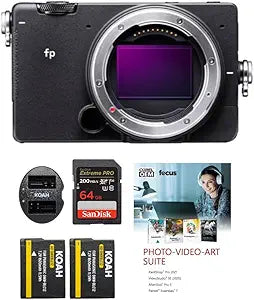 Sigma fp Mirrorless Camera Body Bundle - 4 Items