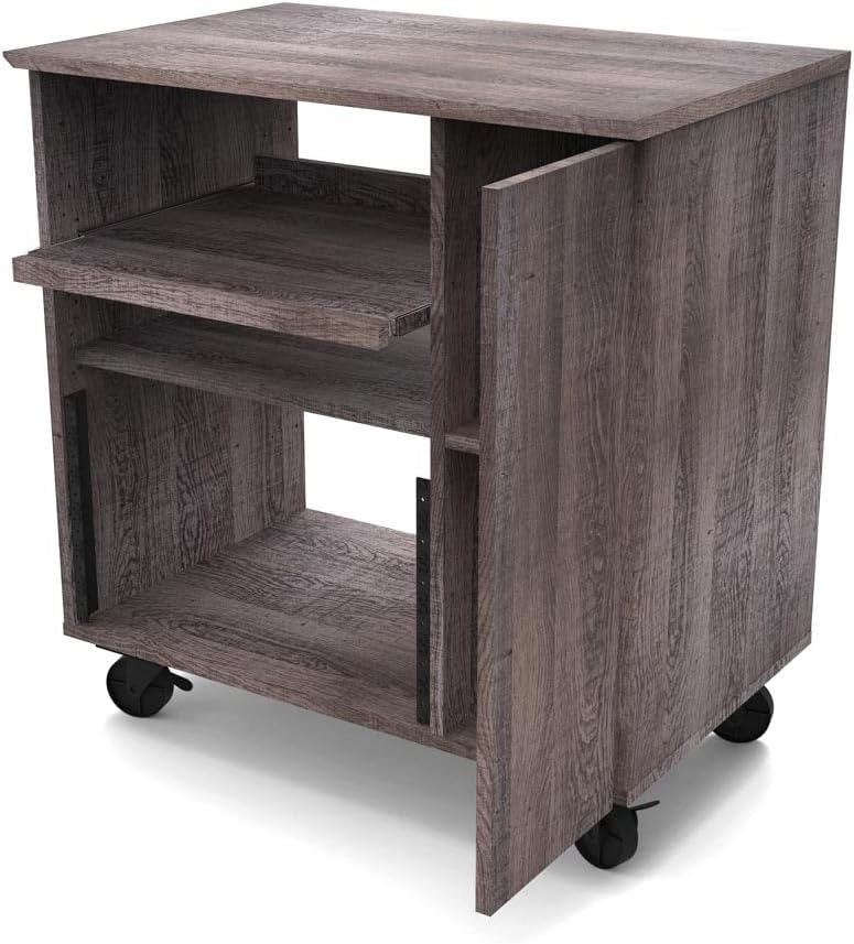 Glorious 246886 Modular Side Rack Walnut Studio