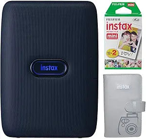 Fujifilm E1FJFINSTXLNKDD Instax Mini Link Printer Bundle