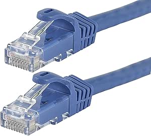 Monoprice 111236 Cat5e 10ft Blue Ethernet Cable