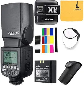 Godox V860II-C E-TTL Flash Speedlite + X1T-C Transmitter — main product image