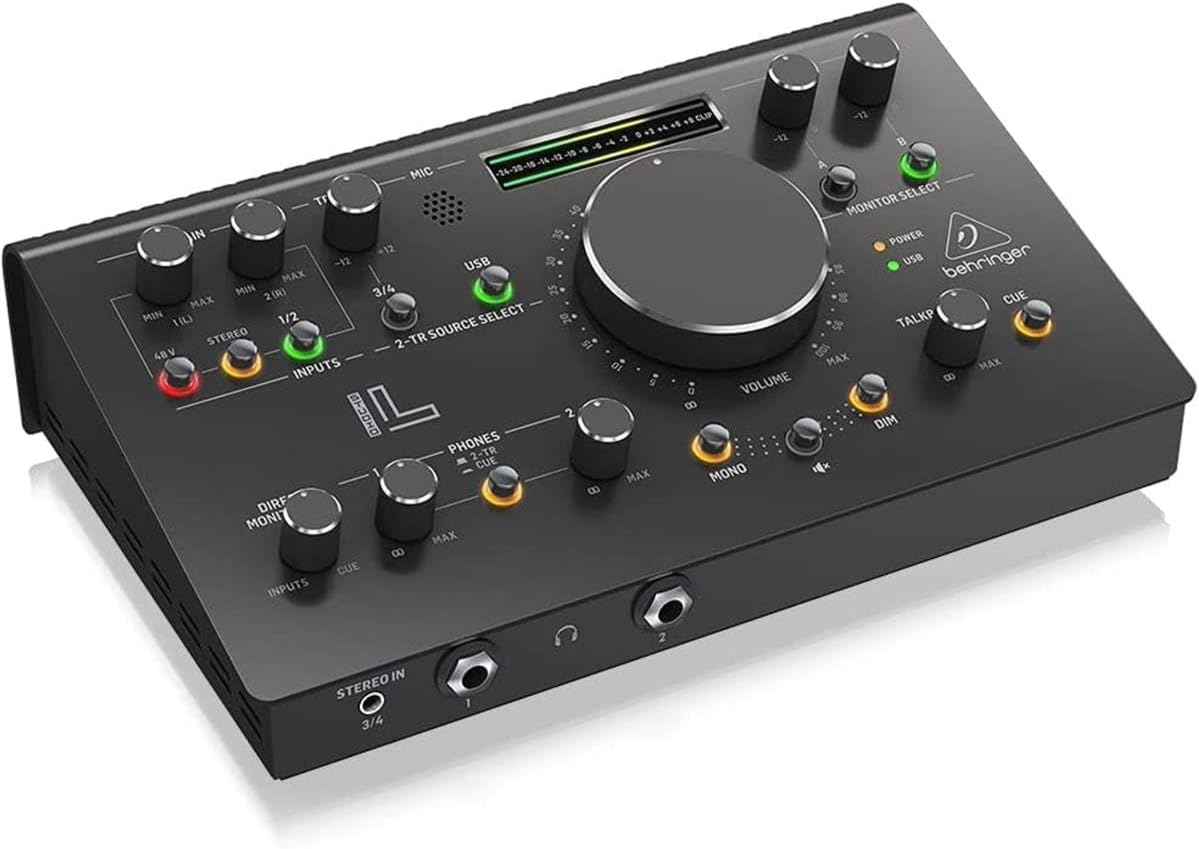Behringer 000-E8702-00010 Studio L Communication Center Midas Preamps