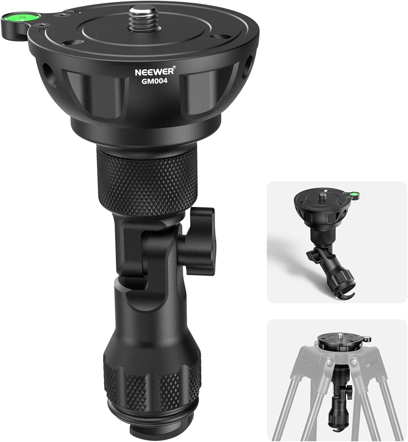 Neewer 10102485 75mm Tripod Leveling Base Adapter