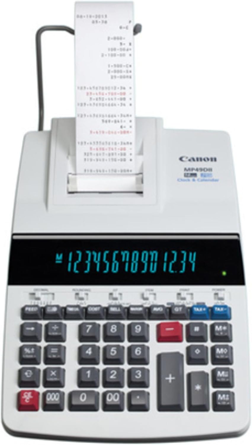Canon MP49DII Desktop Printing Calculator