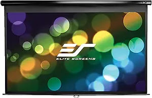 Elite Screens M150UWH2 Manual Pull-Down Projector Screen