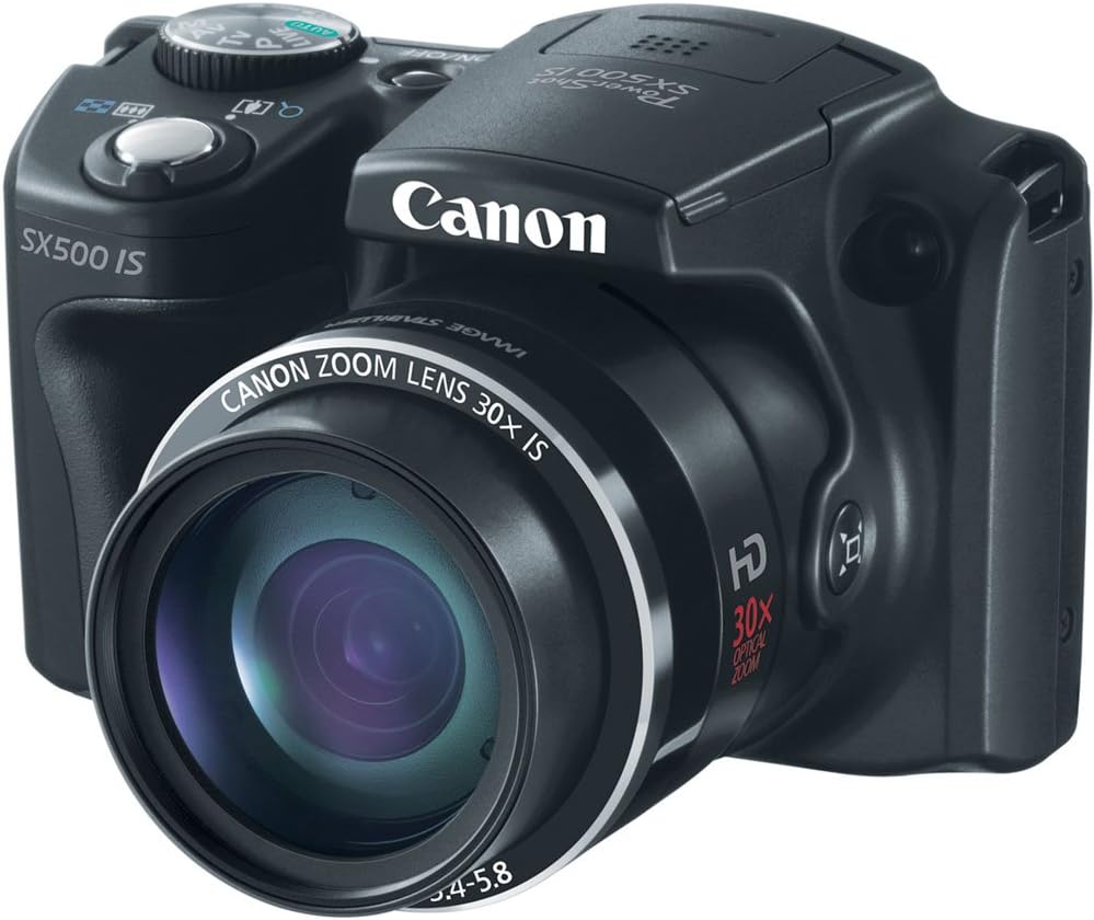 Canon 6353B001 PowerShot SX500 is 16.0 MP Digital Camera 30x Zoom