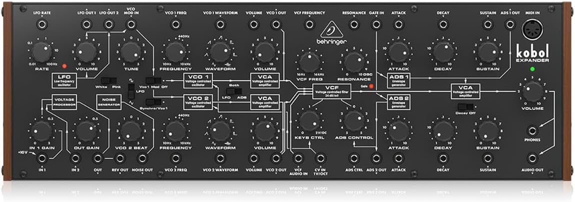 Behringer 0718-ABY86-US1 Kobol Expander Analog Synthesizer