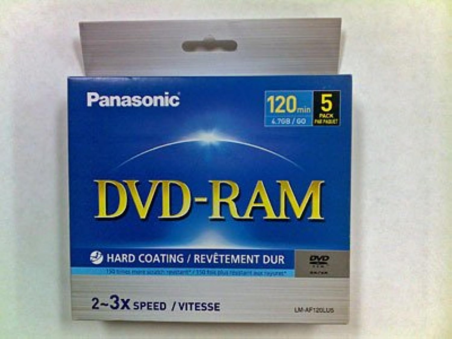Panasonic LM-AF120LU5 DVD-RAM 4.7GB Discs