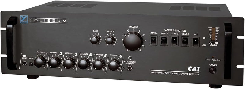 Yorkville 4334197053 CA1 70V 6-Channel PA Amplifier — main product image