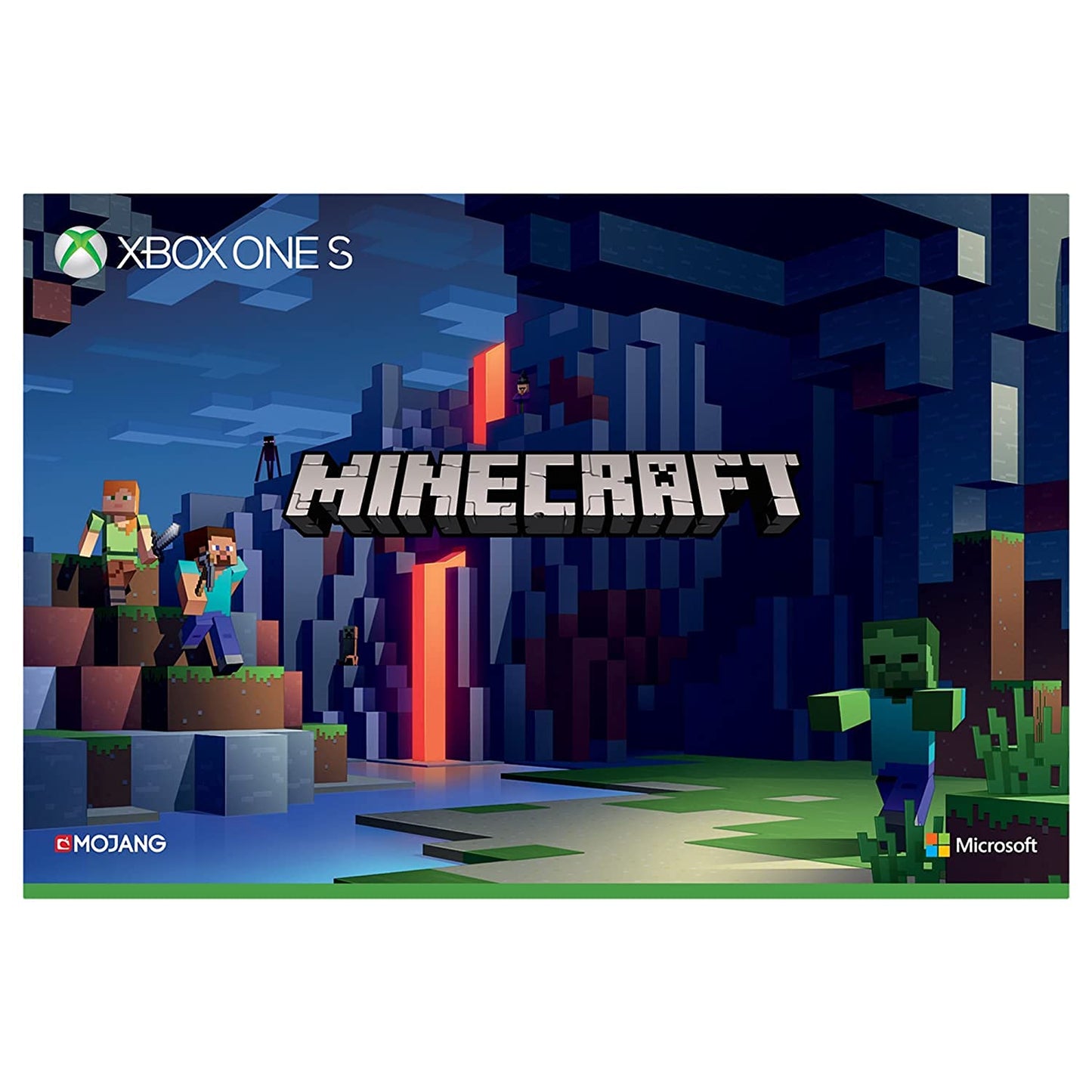 Microsoft 23C-00001 Xbox One S 1TB Minecraft Limited Edition Console
