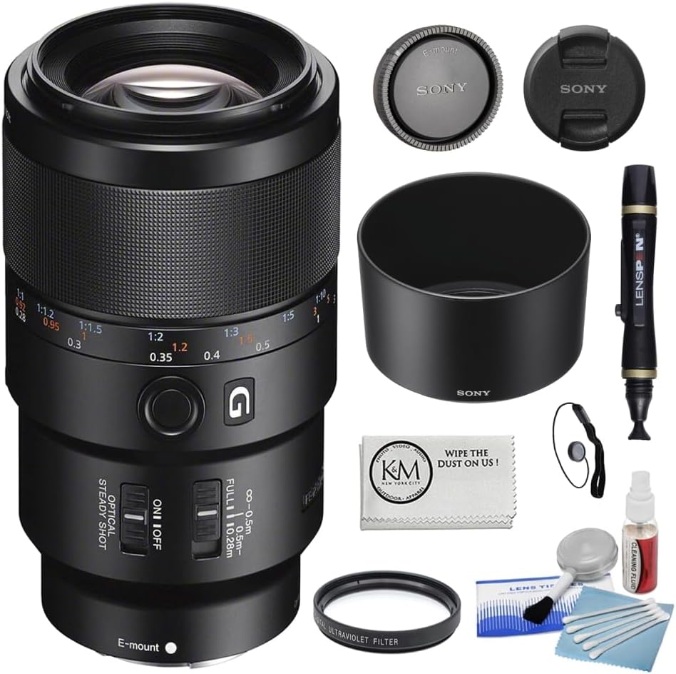 Sony FE 90mm Macro G OSS Lens Bundle