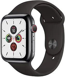 Apple MWW72LLA Watch Series 5 44mm Space Black Renewed — main product image
