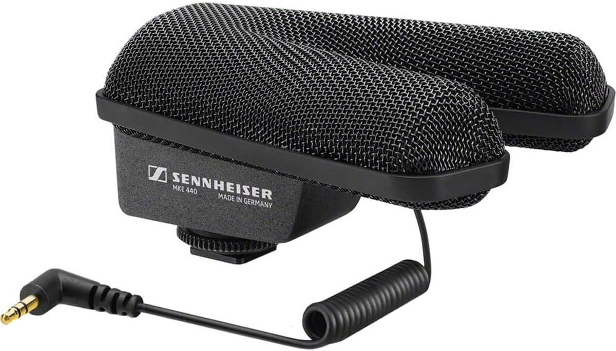 Sennheiser MKE 440 Compact Stereo Camera Microphone