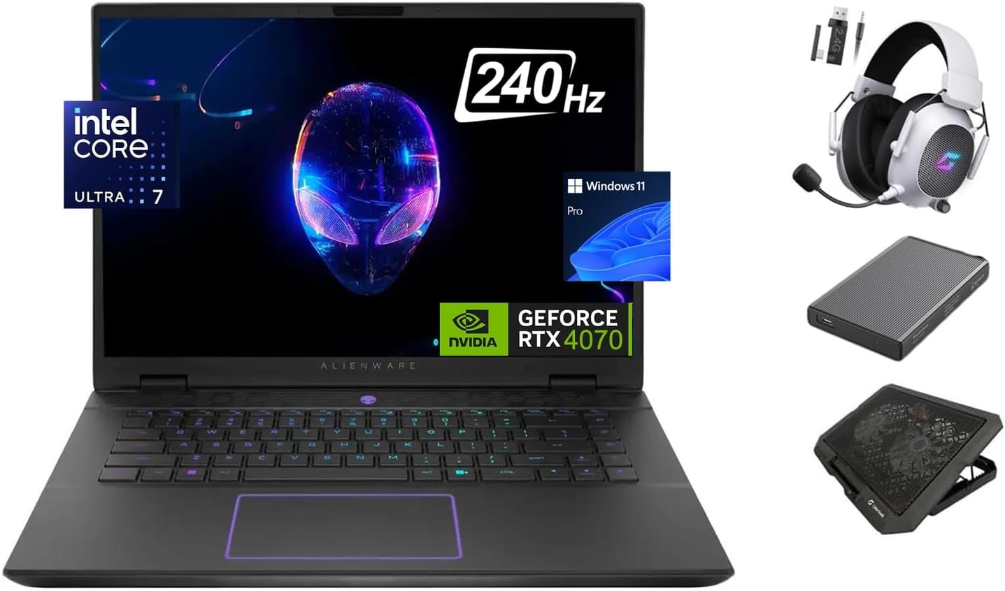 Dell Alienware M16 R2 RTX 4070 Gaming Laptop 2TB SSD
