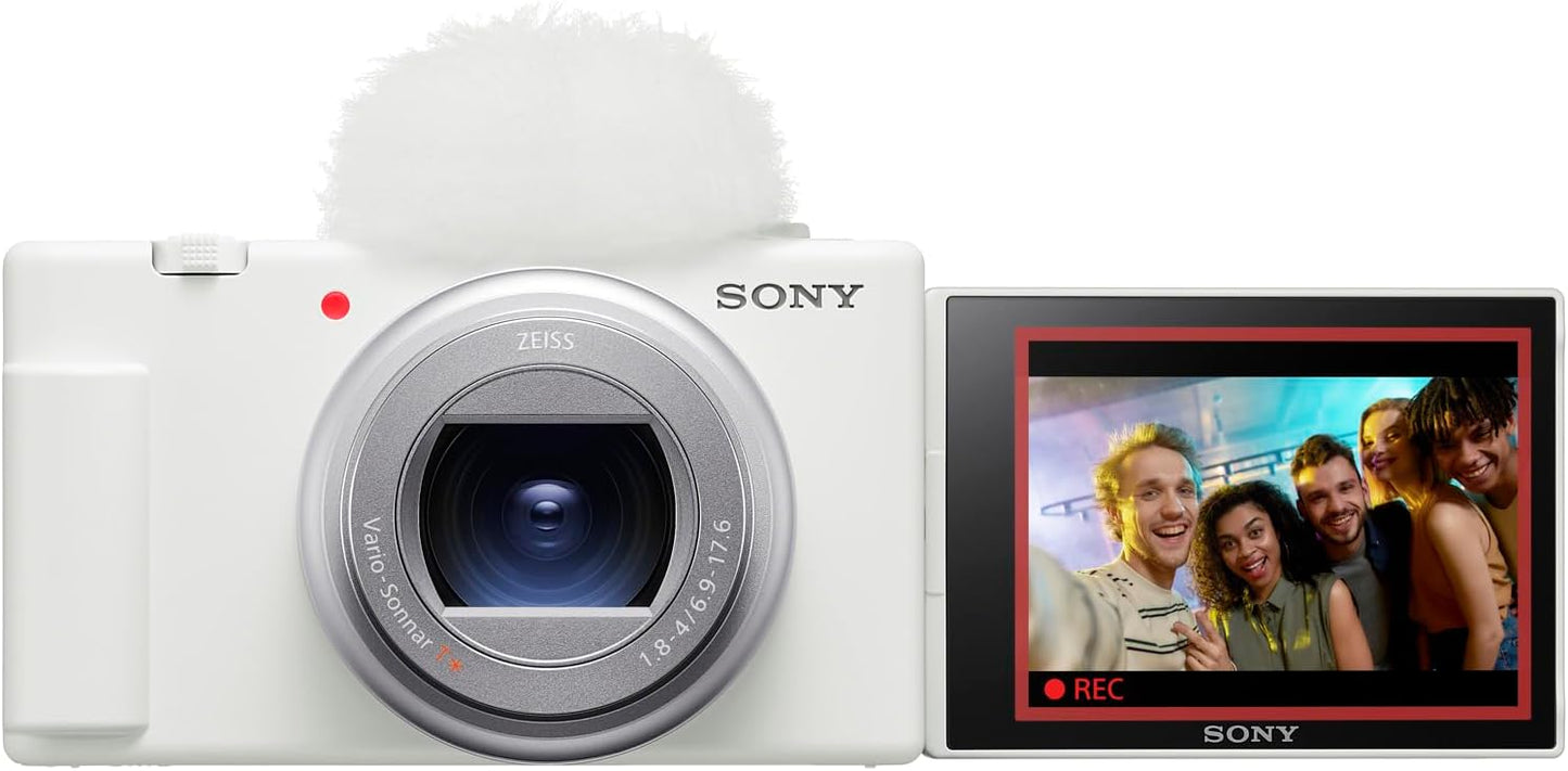 Sony E1SNZV1IIW ZV-1 II 4K Vlogging Camera Bundle