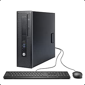 HP EliteDesk 600G1 SFF Desktop, 16GB RAM, SSD (Renewed)