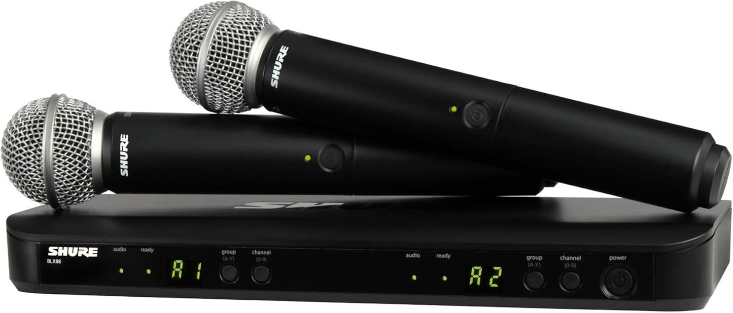 Shure BLX288/SM58-J11 Dual Wireless Vocal Microphone System
