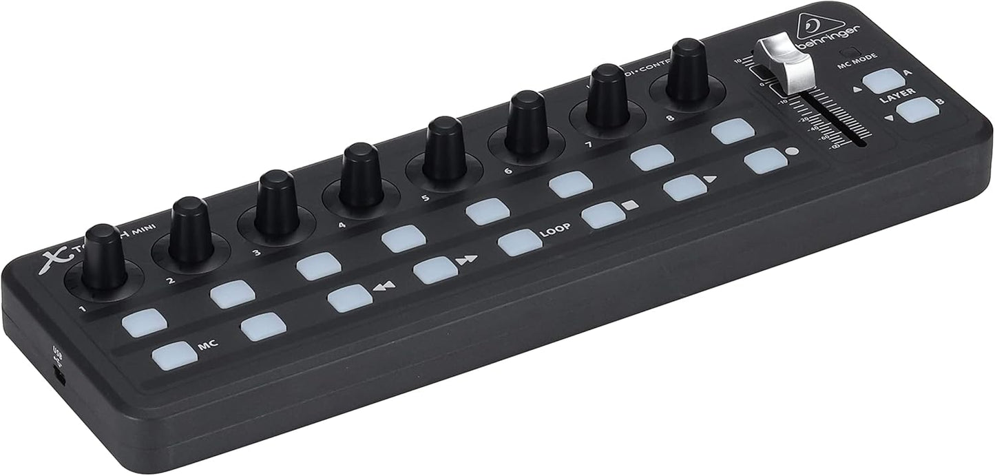 Behringer XTOUCHMINI Ultra-Compact USB MIDI Controller