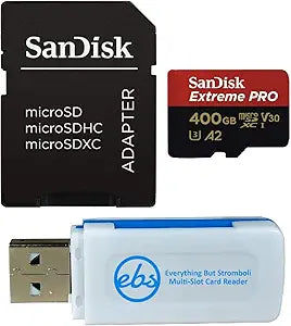 SanDisk SDSQXCZ-400G 400GB Extreme Pro Micro SDXC Card — main product image