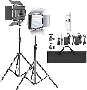 Neewer 10096760 2-Pack LED Video Lighting Kit