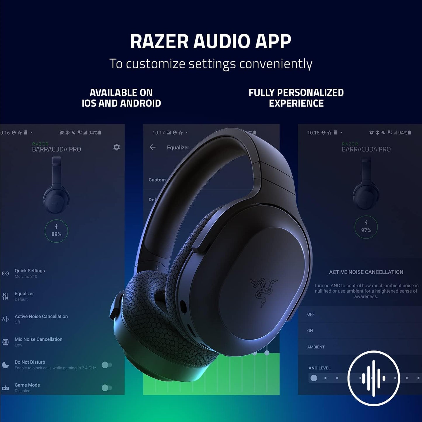 Razer RZ04-04430100-R3U1 Barracuda X Wireless Gaming Headset