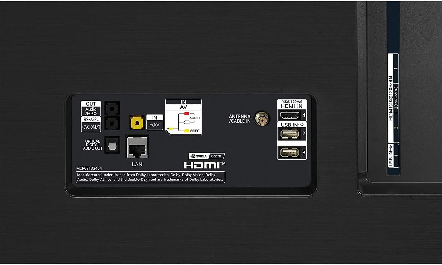 LG E9LGOLED55CXPUA 55" 4K OLED TV AI ThinQ + Protection