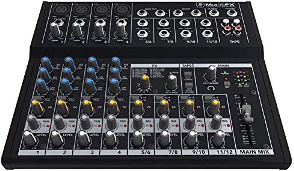 Mackie Mix12FX 12-Channel Compact Effects Mixer