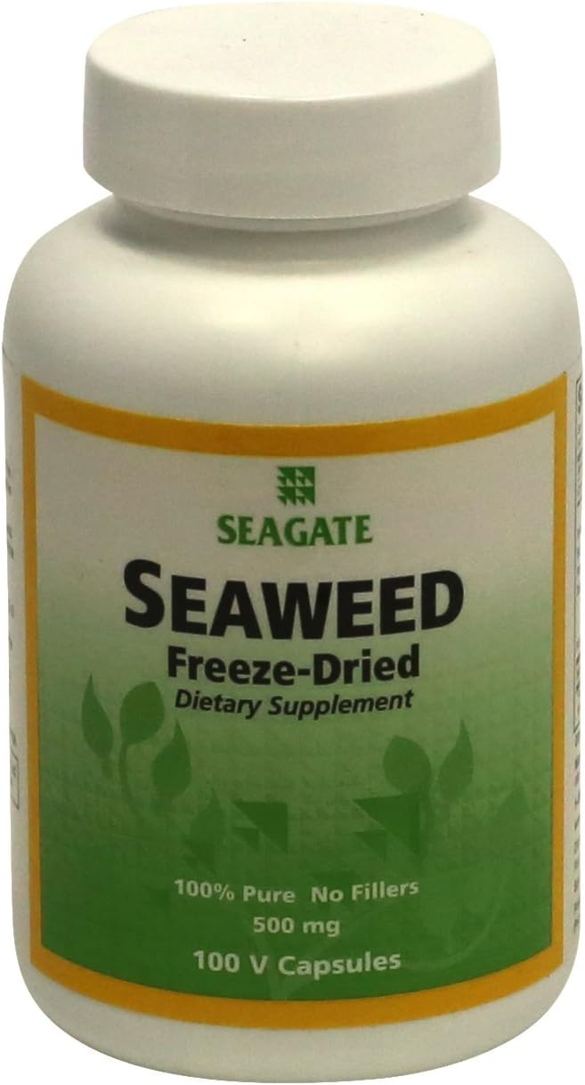 Seagate 00060-6 Freeze-Dried Seaweed Supplement Capsules — main product image